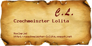 Czechmeiszter Lolita névjegykártya